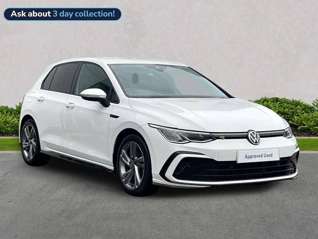 Volkswagen Golf 1.5 Tsi R-line Hatchback Euro 6 White