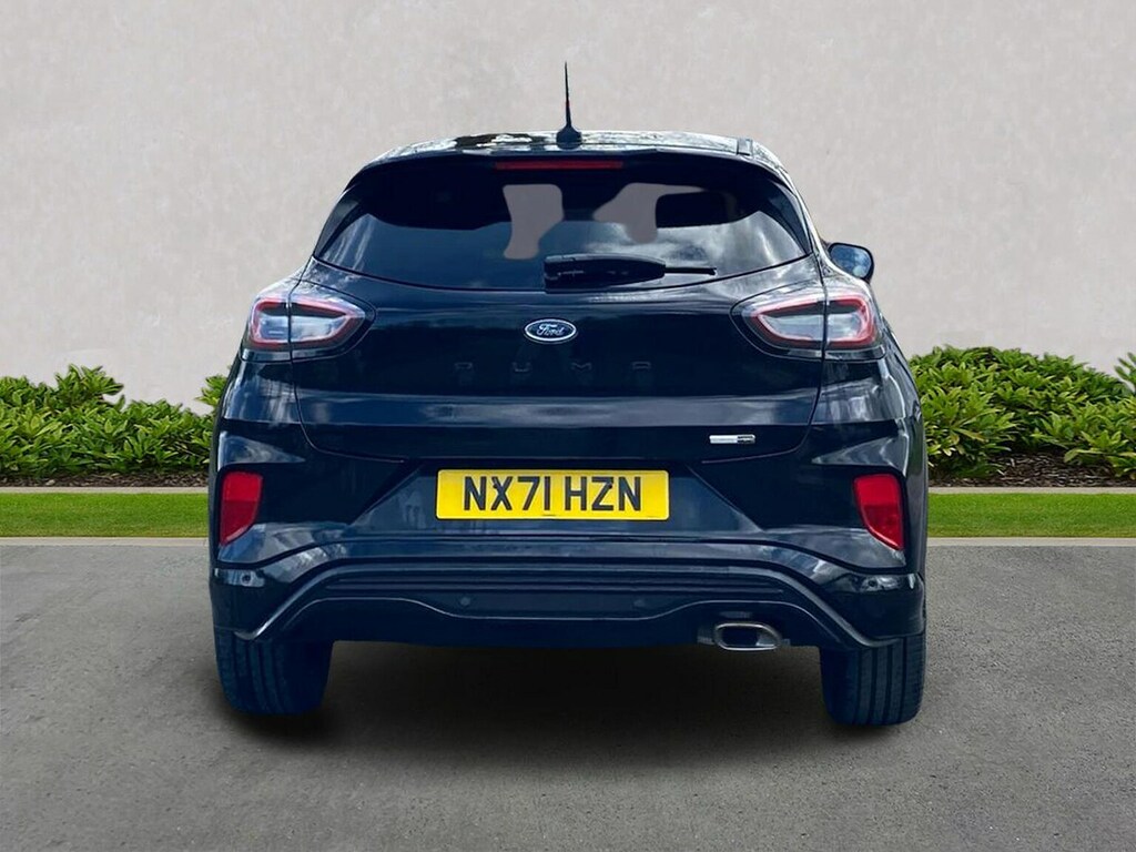 Ford Puma 1.0T Ecoboost Mhev St-line Design Suv M NX71HZN Black #3