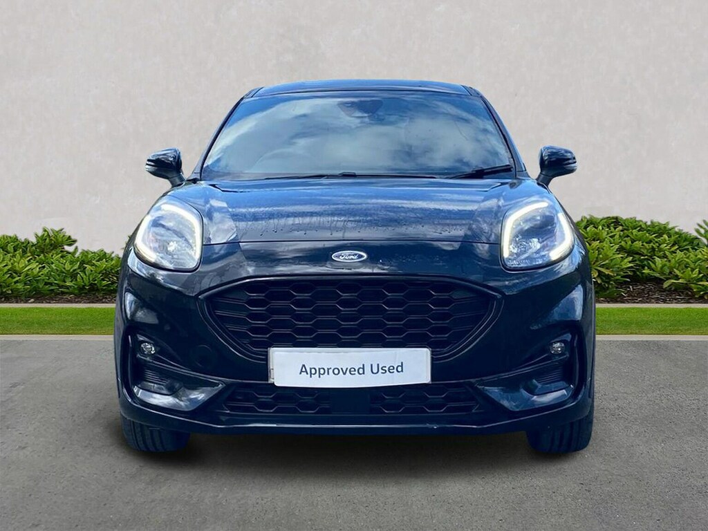 Ford Puma 1.0T Ecoboost Mhev St-line Design Suv M NX71HZN Black #4