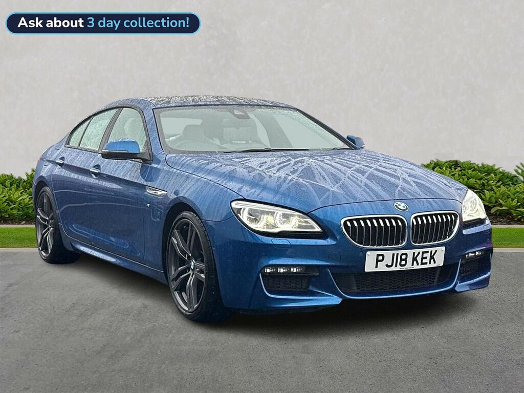 BMW 6 Series 3.0 640D M Sport Saloon Euro 6 S Blue