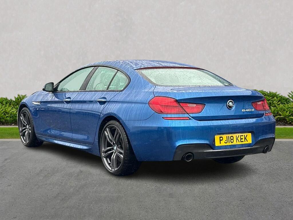BMW 6 Series 3.0 640D M Sport Saloon Euro 6 S Blue #2