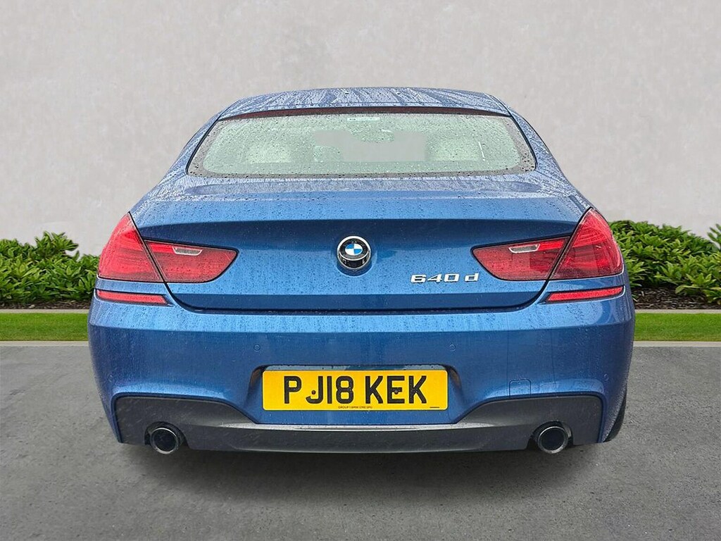 BMW 6 Series 3.0 640D M Sport Saloon Euro 6 S Blue #4