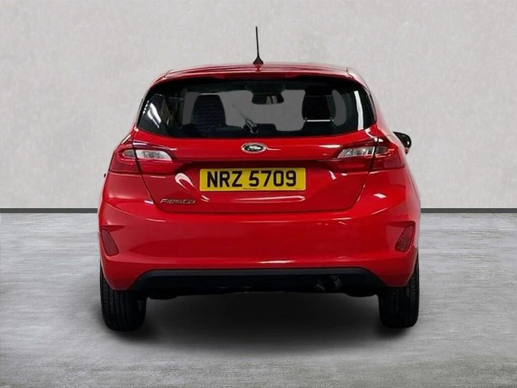 Ford Fiesta 1.1 Ti-vct Zetec Hatchback Euro NRZ5709 Red #4