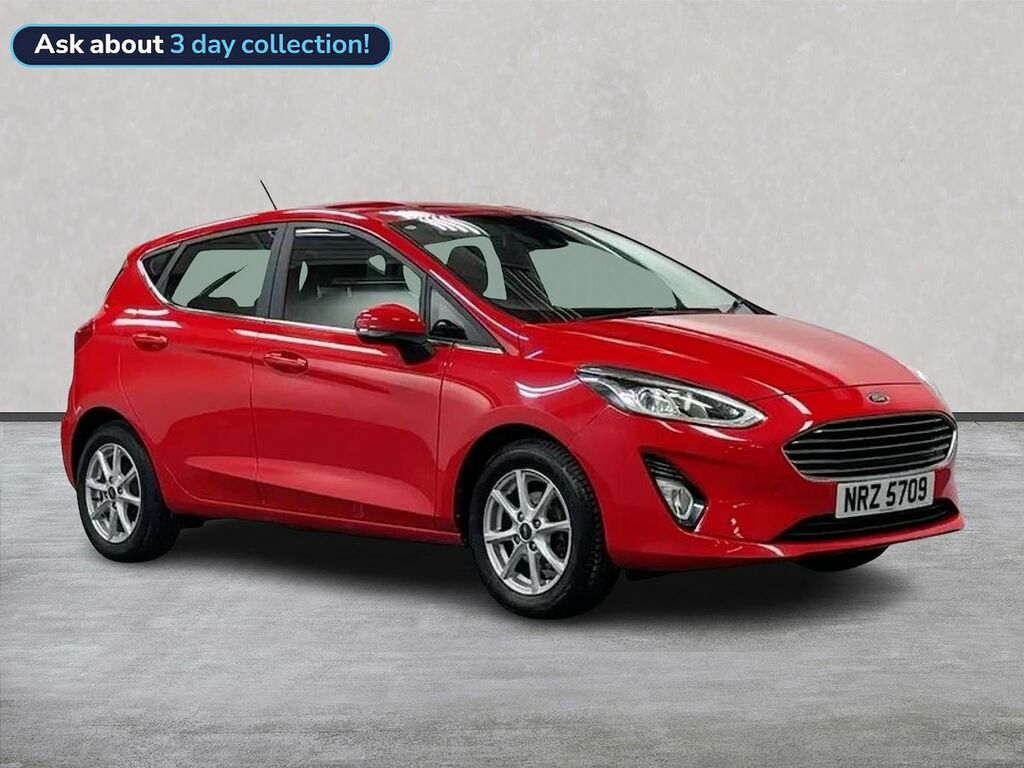 Ford Fiesta 1.1 Ti-vct Zetec Hatchback Euro Red