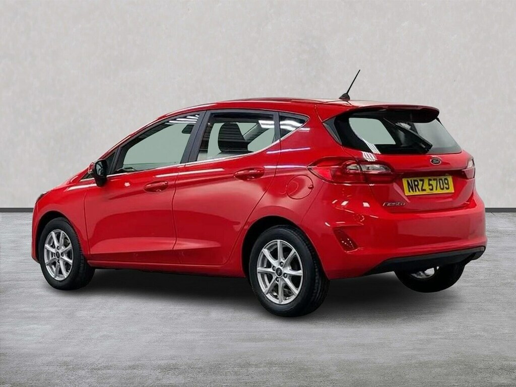 Ford Fiesta 1.1 Ti-vct Zetec Hatchback Euro NRZ5709 Red #2