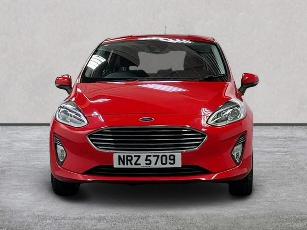Ford Fiesta 1.1 Ti-vct Zetec Hatchback Euro NRZ5709 Red #5