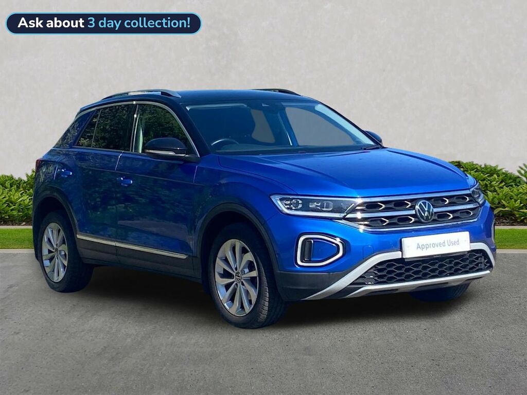 Volkswagen T-Roc 1.5 Tsi Style Suv Euro 6 Ss Blue