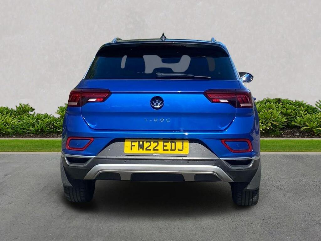 Volkswagen T-Roc 1.5 Tsi Style Suv Euro 6 Ss FM22EDJ Blue #4