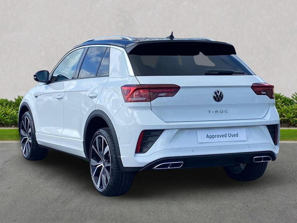 Volkswagen T-Roc 1.5 Tsi R-line Suv Dsg Euro 6 Ss 15 White