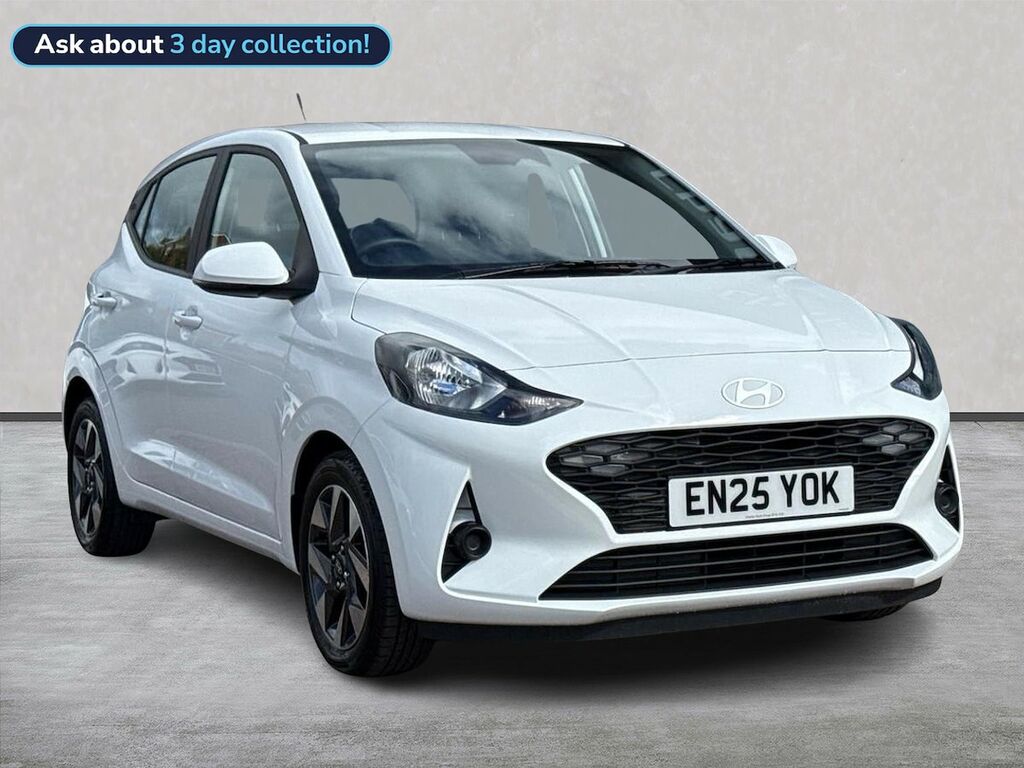 Hyundai I10 1.0 Advance Hatchback Euro 6 S White