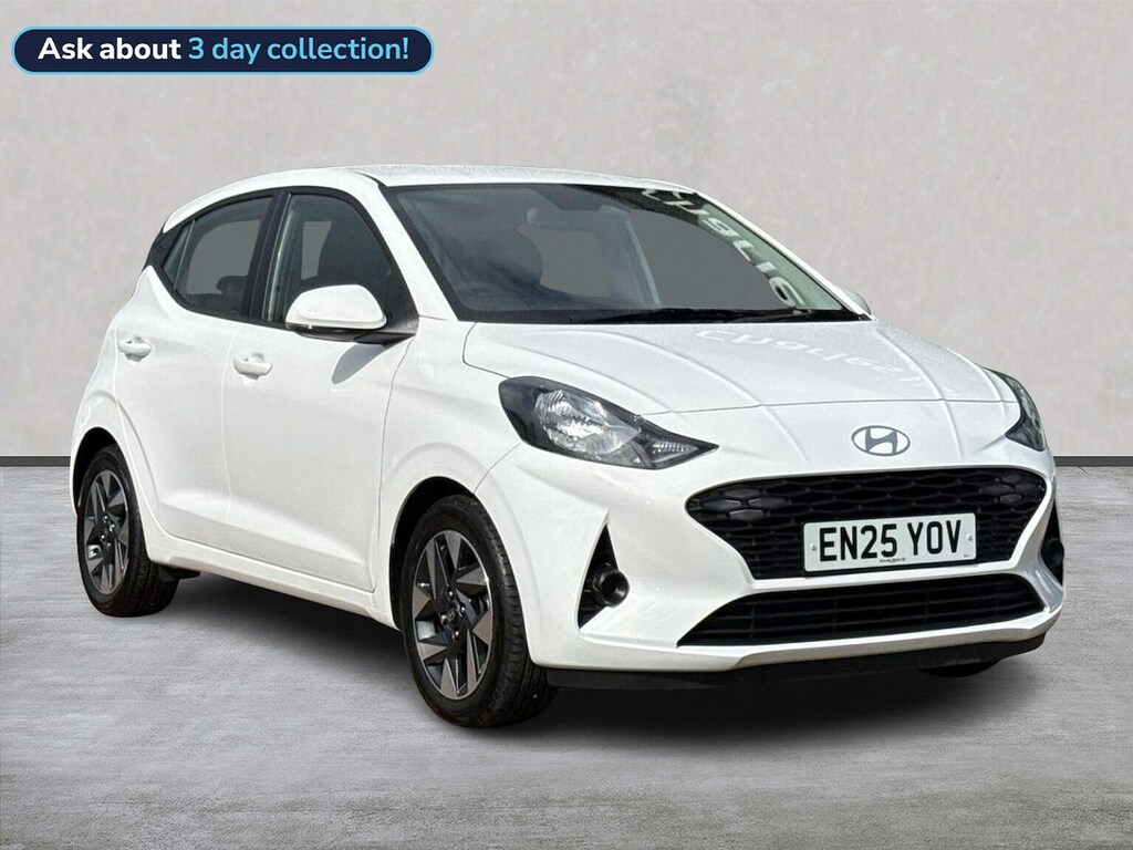 Hyundai I10 1.0 Advance Hatchback Euro 6 S White
