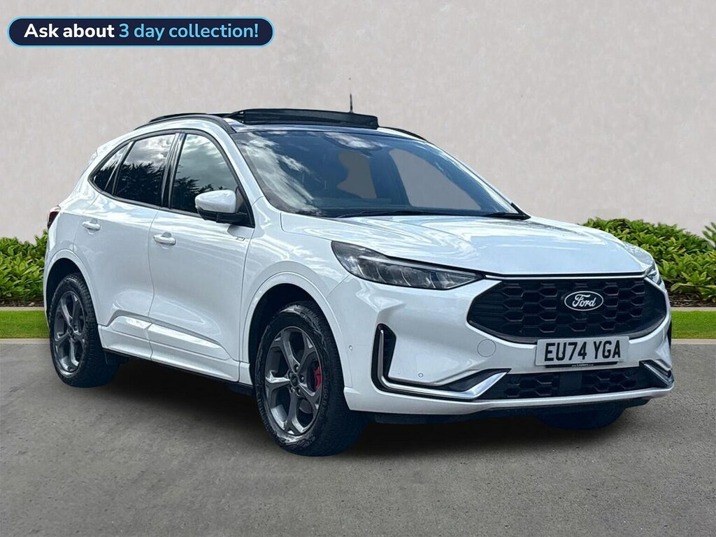 Ford Kuga 2.5 Duratec 14.4Kwh St-line Suv Plug-in White