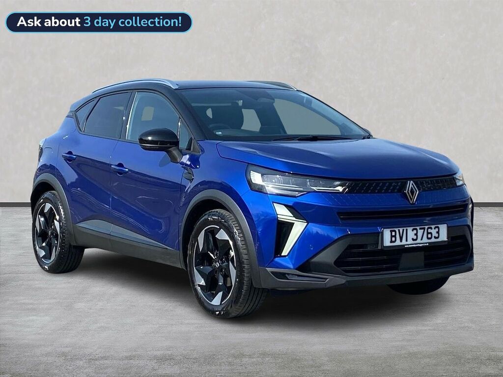 Renault Captur 1.0 Tce Techno Suv Euro 6 Ss Blue