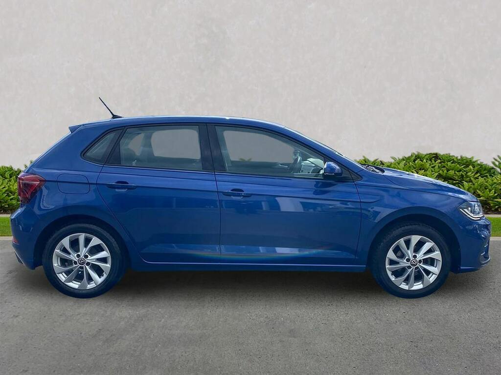 Volkswagen Polo 1.0 Tsi Style Hatchback Euro 6 SN23KGS Blue #2