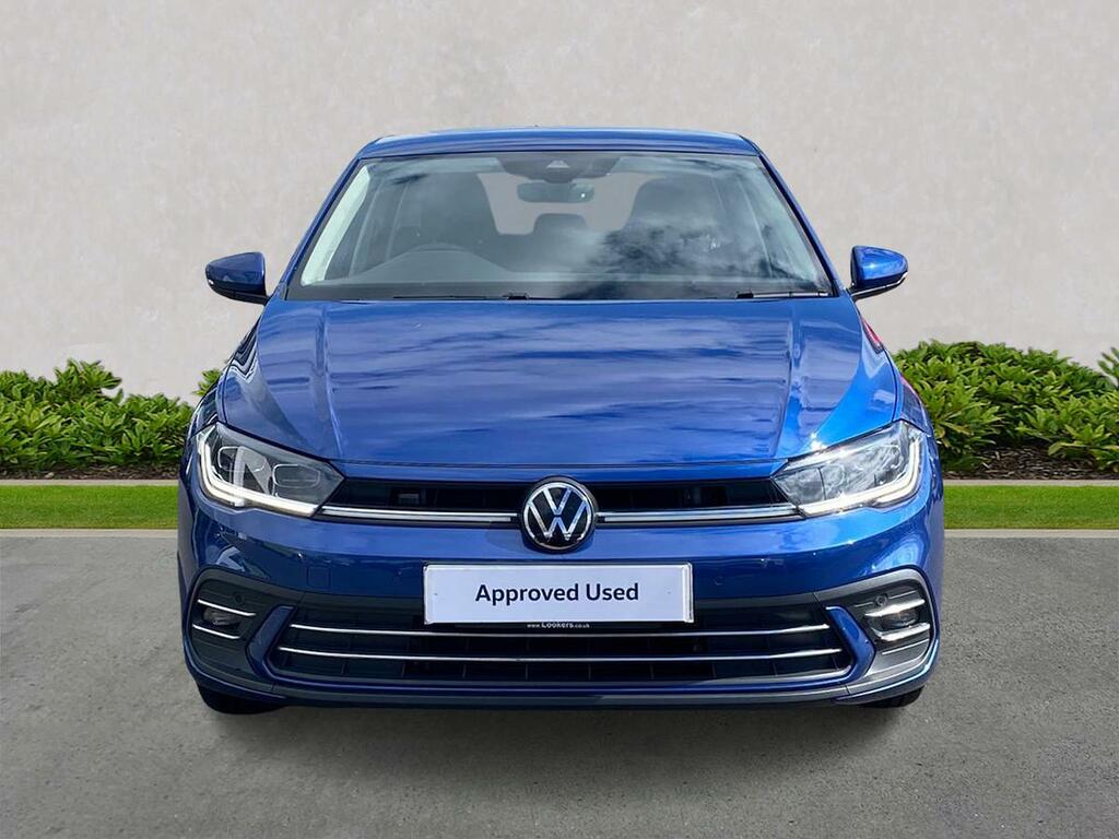 Volkswagen Polo 1.0 Tsi Style Hatchback Euro 6 SN23KGS Blue #4