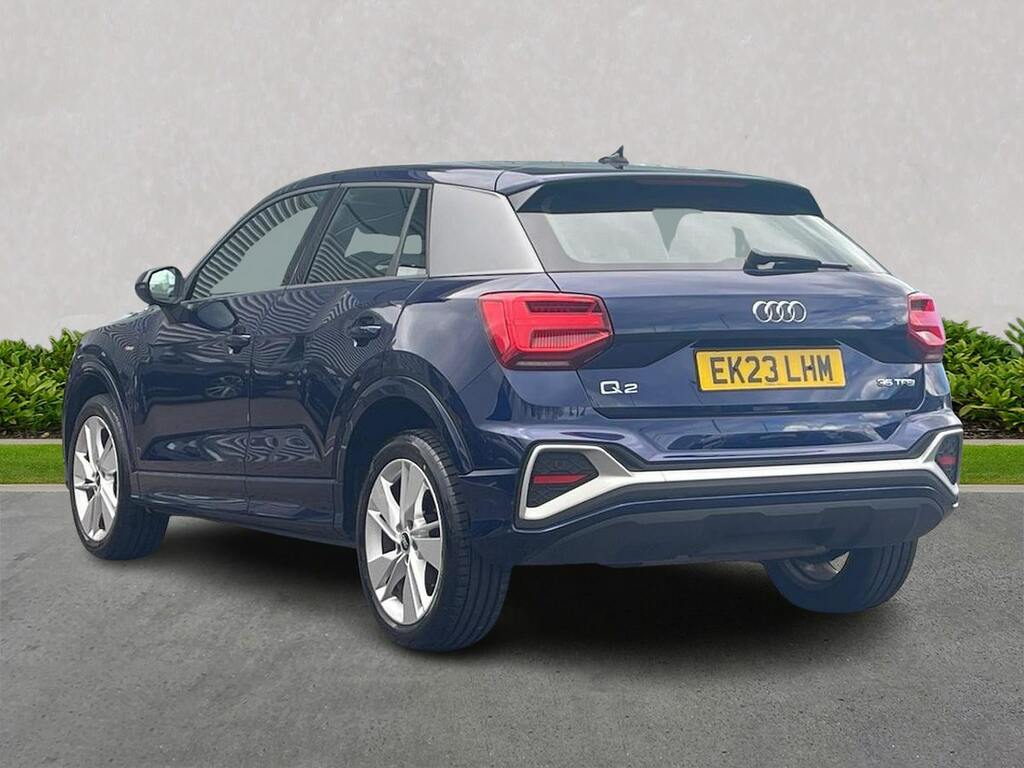 Audi Q2 35 Tfsi S Line S Tronic EK23LHM Blue #2