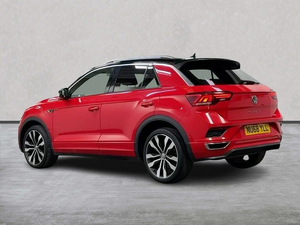 Volkswagen T-Roc 1.5 Tsi Gpf Evo R-line Suv Euro NU68YLL Red #2
