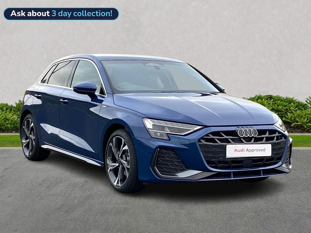 Audi A3 1.5 Tfsi 150 S Line S Tronic Blue