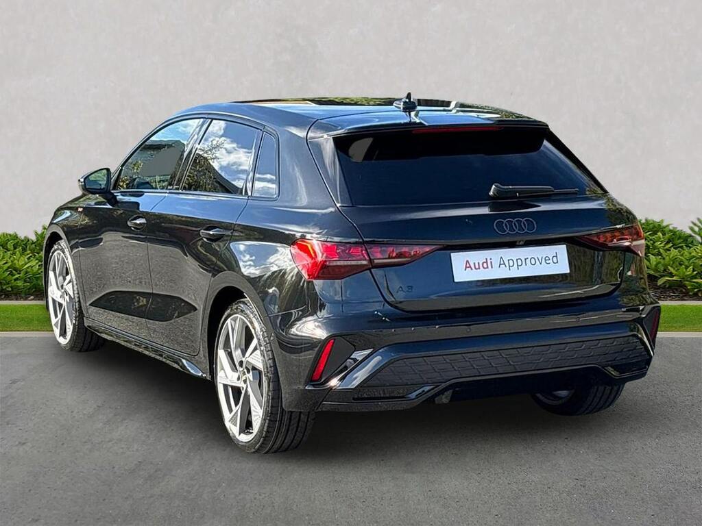 Audi A3 2.0 Tdi 150 Black Edition S Tronic NK75YAU Black #2