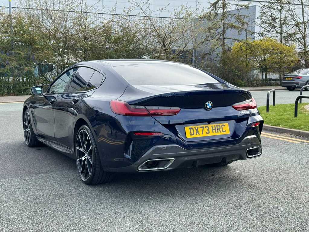 BMW 8 Series 840I M Sport DX73HRC Blue #4