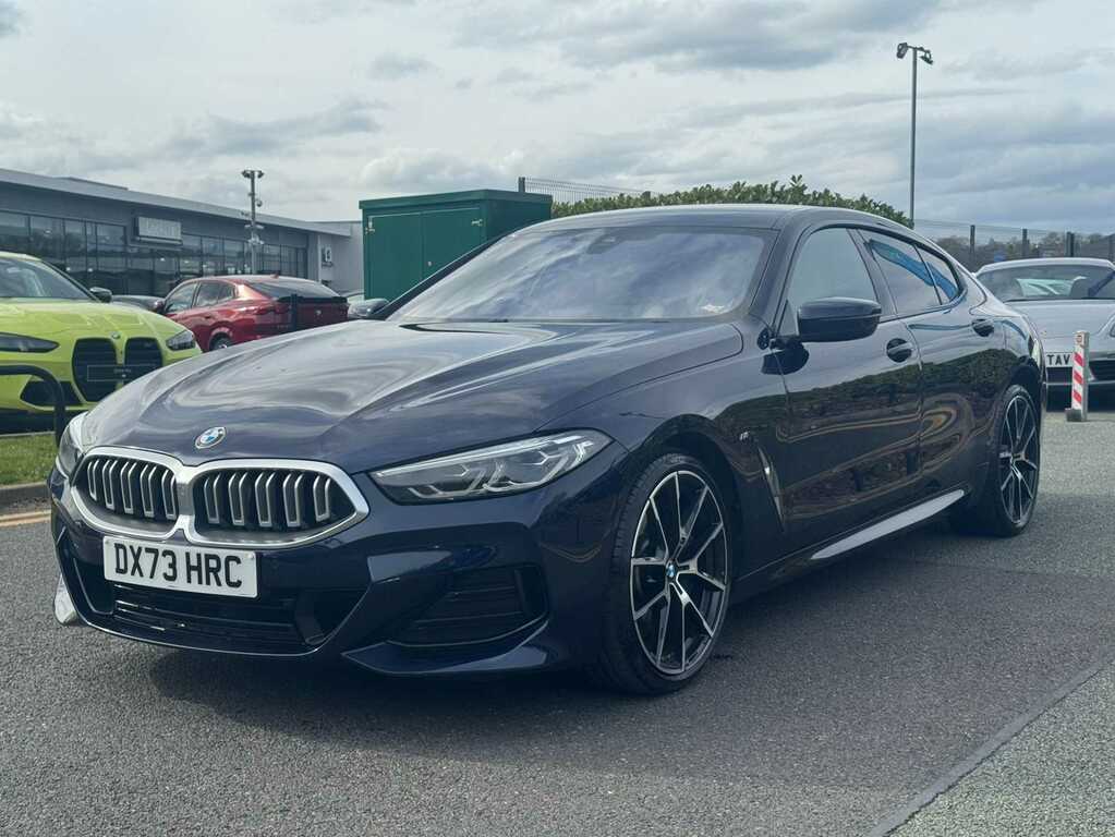 BMW 8 Series 840I M Sport DX73HRC Blue #2