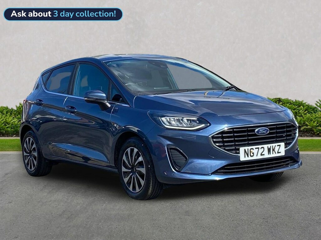 Ford Fiesta 1.0 Ecoboost Titanium NG72WKZ Blue