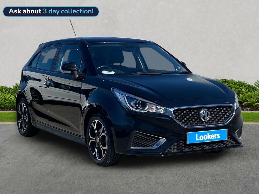 MG MG3 1.5 Vti-tech Exclusive Nav Hatchback Ma Black
