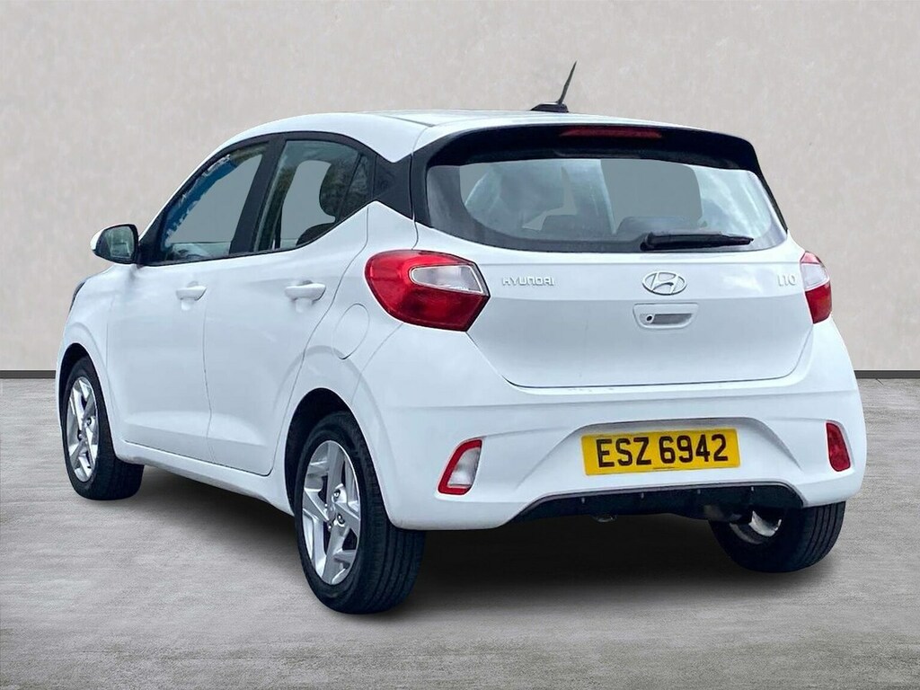 Hyundai I10 1.0 Mpi Se Connect ESZ6942 White #2