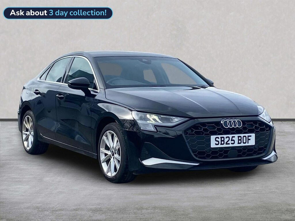Audi A3 1.5 Tfsi 30 Sport Saloon Euro 6 Black