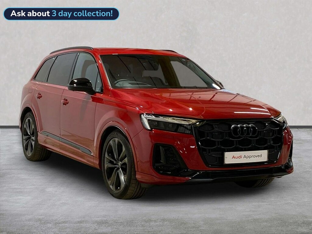 Audi Q7 3.0 Tdi V6 50 Black Edition Suv Tiptron Red