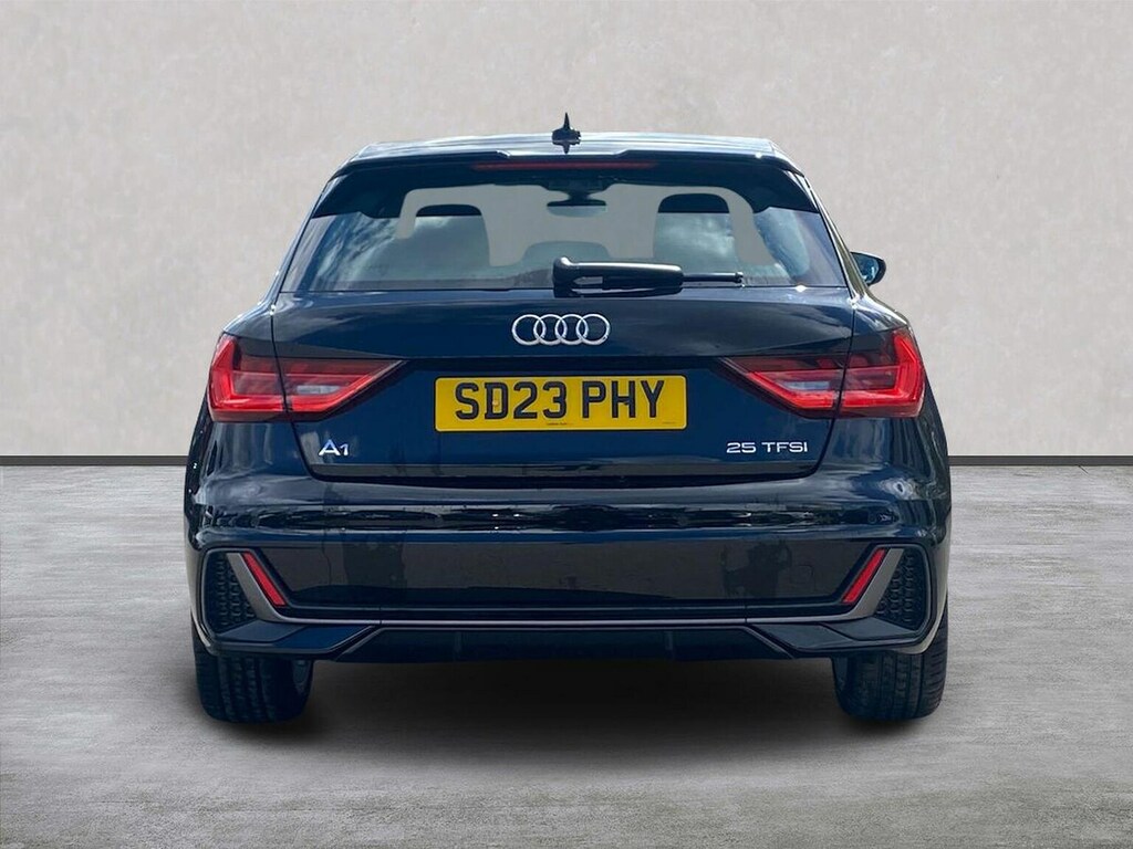Audi A1 1.0 Tfsi 25 S Line Sportback Eur SD23PHY Black #4
