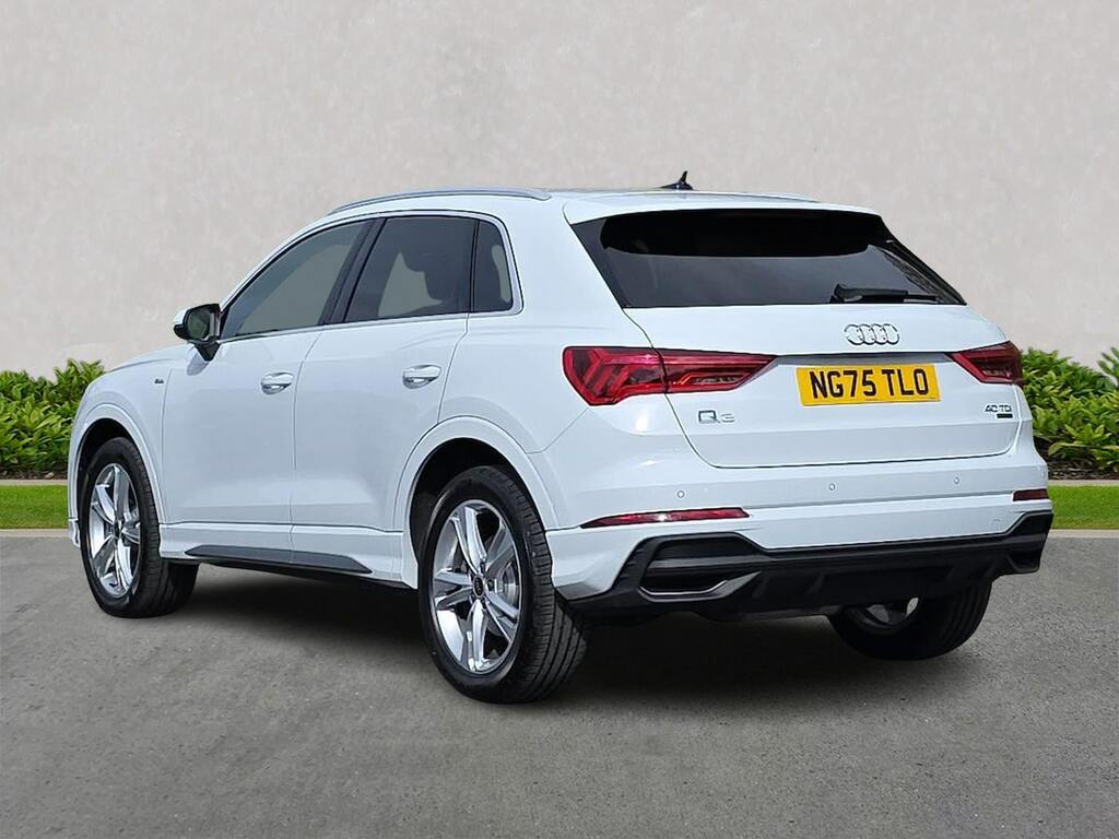 Audi Q3 40 Tdi 193 Quattro S Line S Tronic Leather NG75TLO White #2