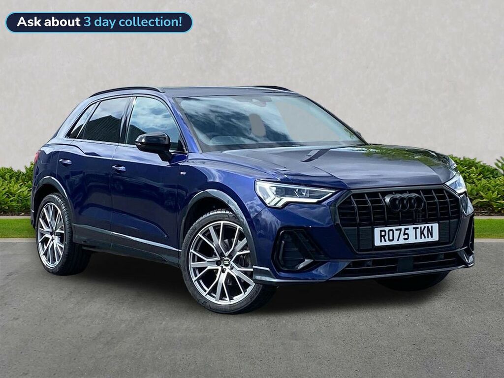 Audi Q3 35 Tfsi Black Edition S Tronic 20 Alloy Blue