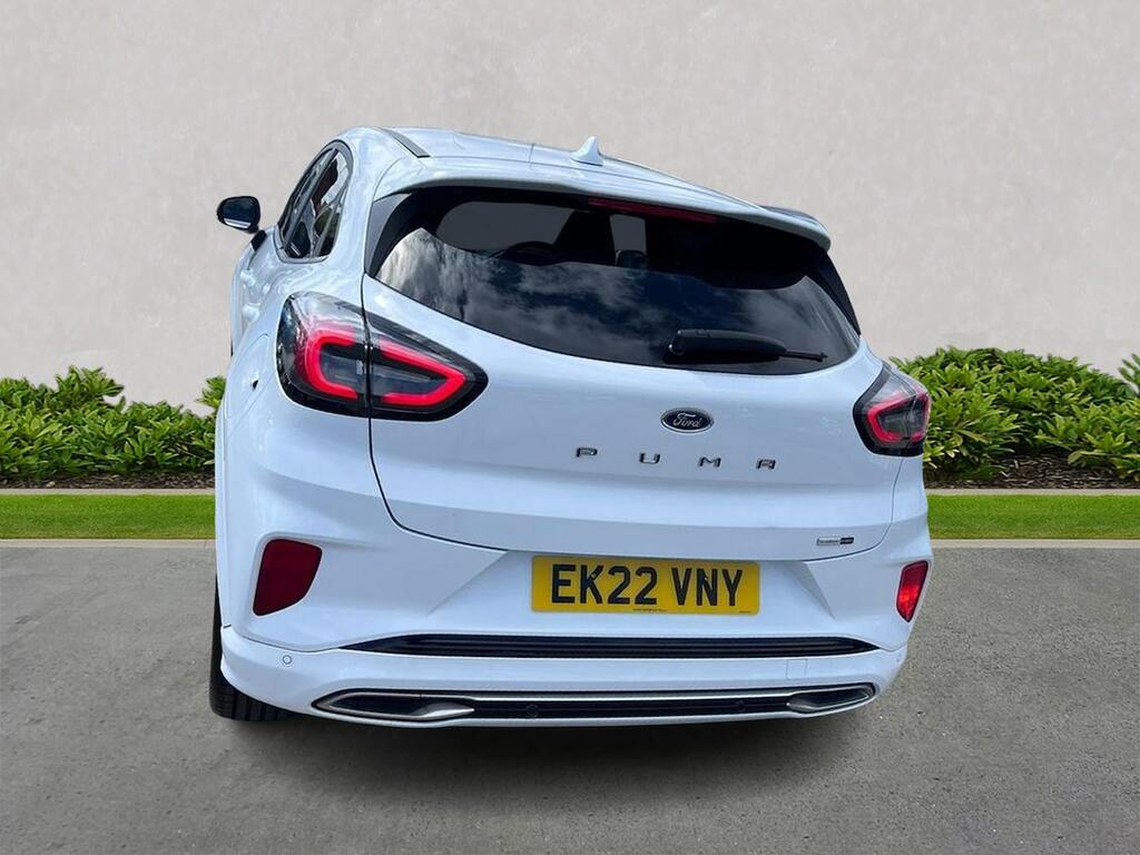 Ford Puma 1.0T Ecoboost Mhev St-line Vignale Suv White #2