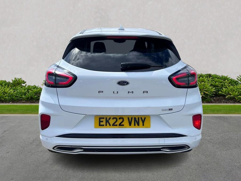 Ford Puma 1.0T Ecoboost Mhev St-line Vignale Suv White #4
