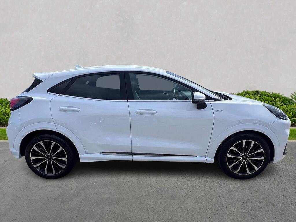 Ford Puma 1.0T Ecoboost Mhev St-line Vignale Suv White #3