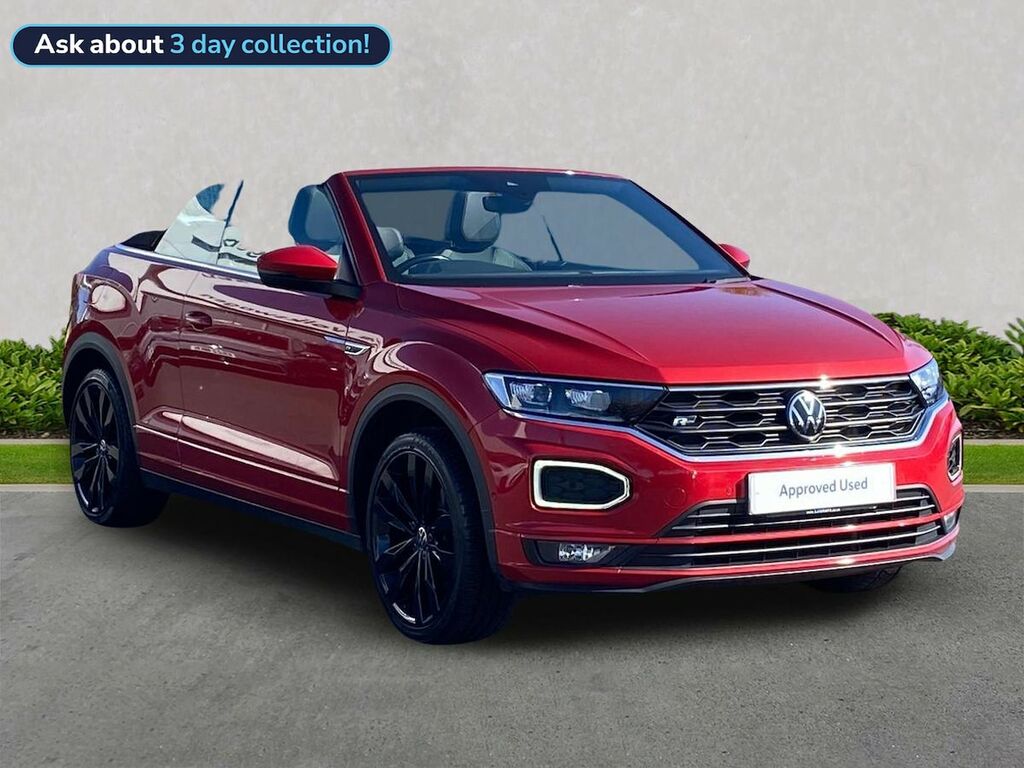 Volkswagen T-Roc 1.5 Tsi Evo R-line Cabriolet Dsg Euro 6 Red