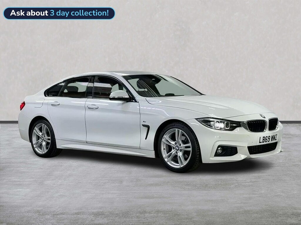 BMW 4 Series 2.0 420I Gpf M Sport Hatchback E White