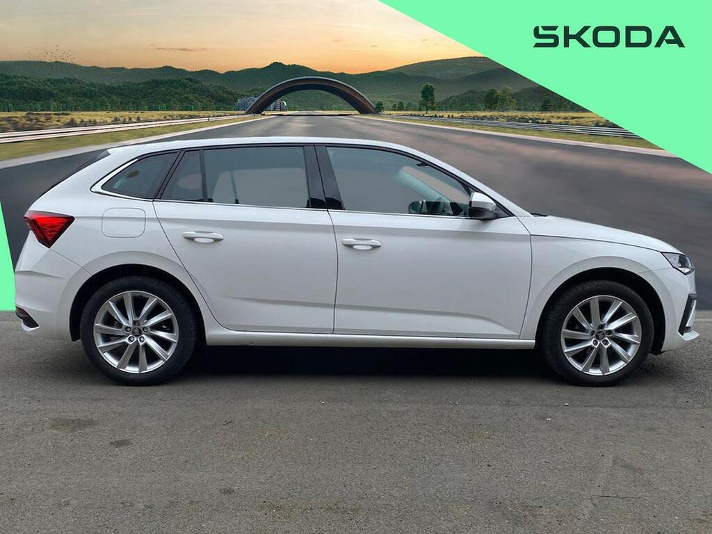 Skoda Scala 1.0 Tsi Se L Edition Hatchback E KR25WLU White #3
