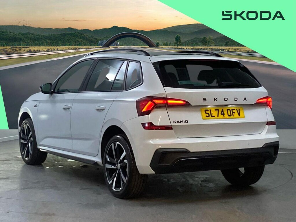 Skoda Kamiq 1.0 Tsi Monte Carlo Suv Dsg Euro 6 Ss SL74OFV White #2