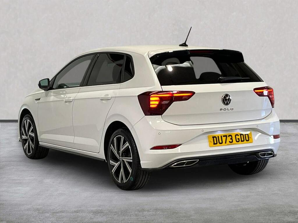 Volkswagen Polo 1.0 Tsi R-line Hatchback Euro 6 White