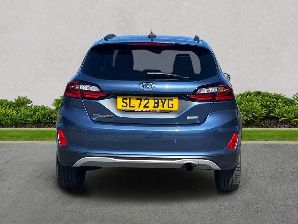 Ford Fiesta 1.0 Ecoboost Hybrid Mhev 125 Active X SL72BYG Blue #4