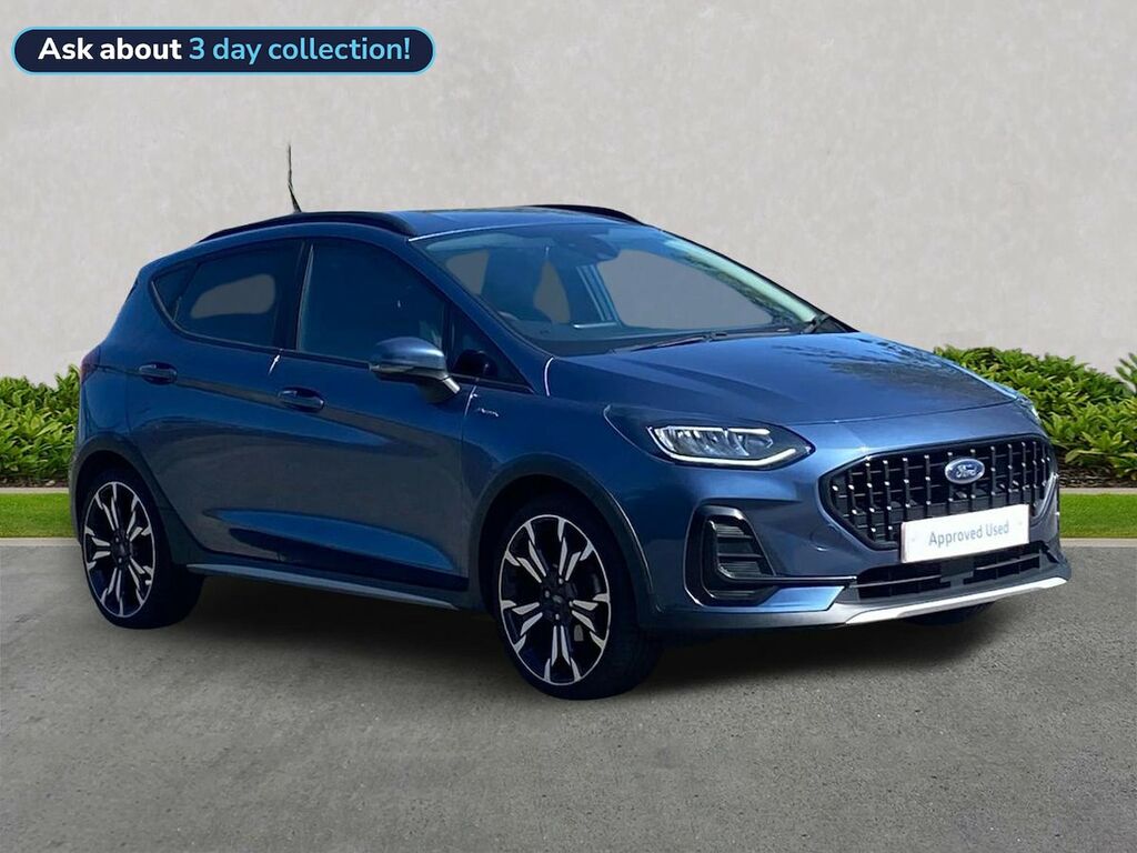Ford Fiesta 1.0 Ecoboost Hybrid Mhev 125 Active X Blue