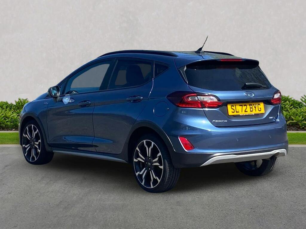 Ford Fiesta 1.0 Ecoboost Hybrid Mhev 125 Active X SL72BYG Blue #2