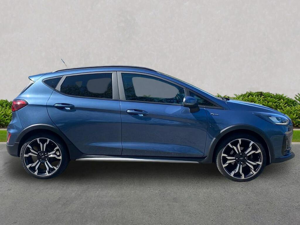 Ford Fiesta 1.0 Ecoboost Hybrid Mhev 125 Active X SL72BYG Blue #3
