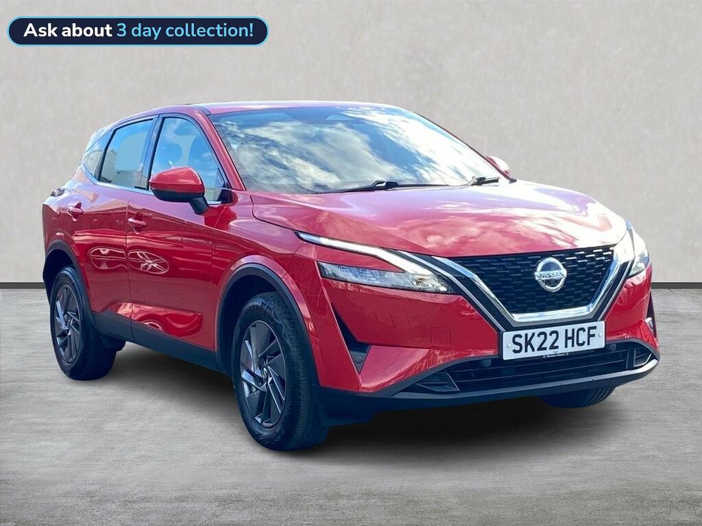Nissan Qashqai 1.3 Dig-t Mhev Acenta Premium Suv Hybri Red