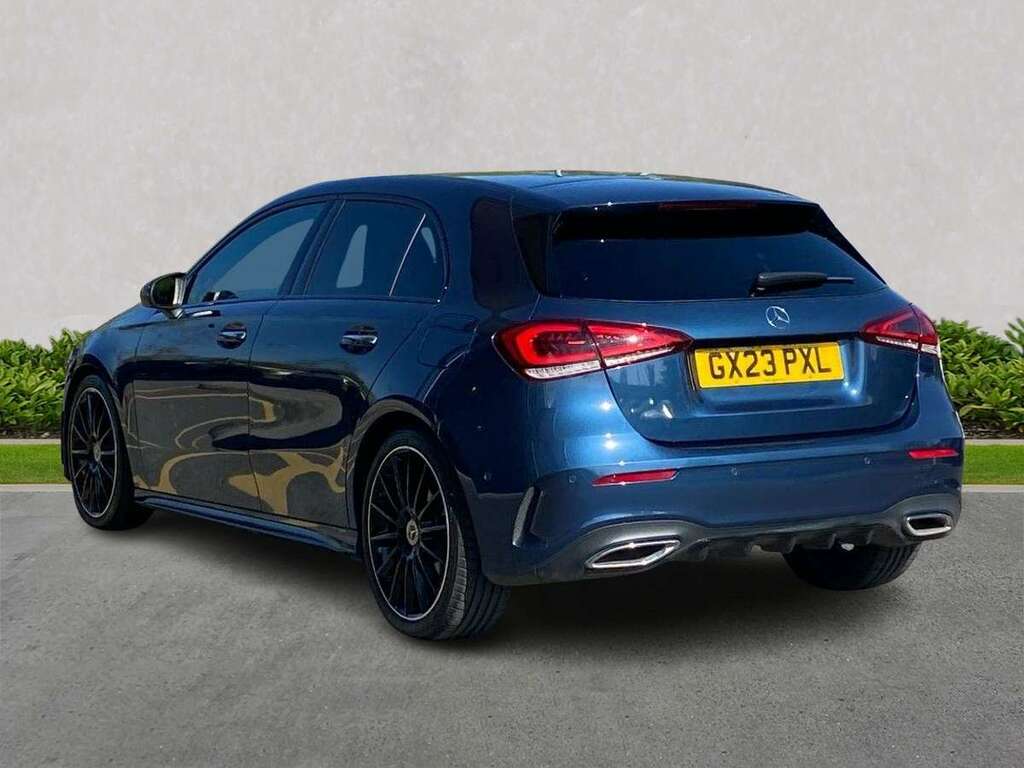 Mercedes-Benz A Class A180 Amg Line Premium Plus Night Edition GX23PXL Blue #2
