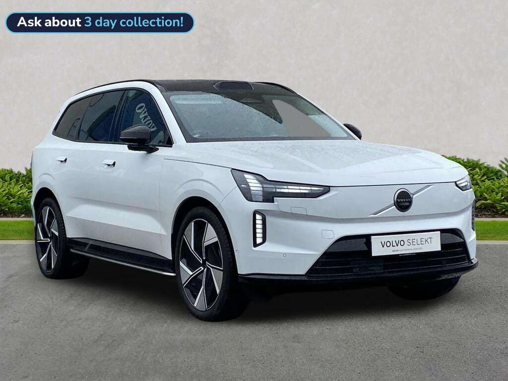 Volvo EX90 380Kw Twin Motor Performance Ultra 111Kwh White