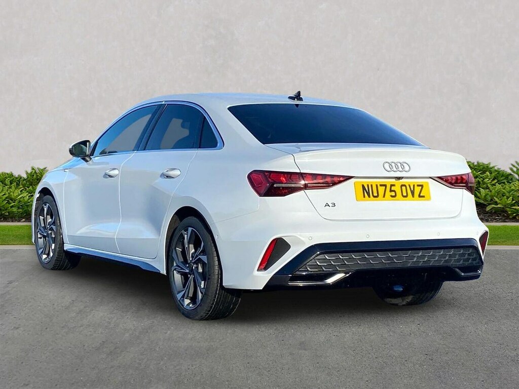 Audi A3 1.5 Tfsi 150 S Line S Tronic NU75OVZ White #2