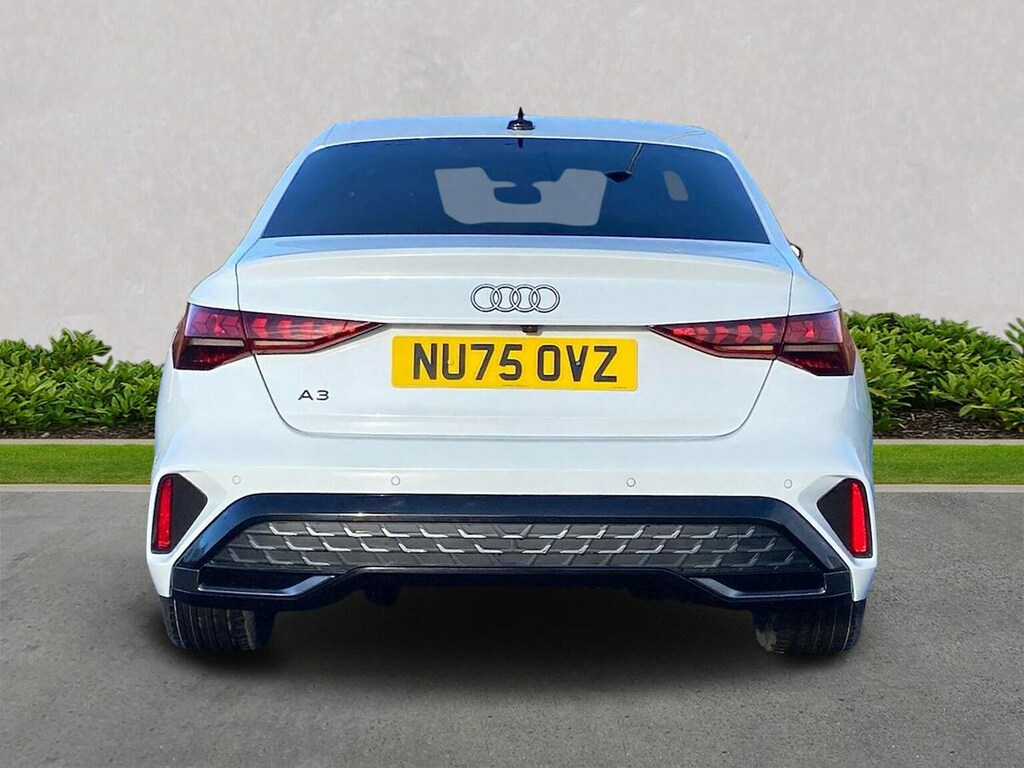 Audi A3 1.5 Tfsi 150 S Line S Tronic NU75OVZ White #4